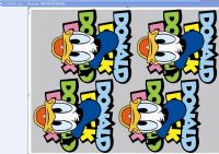 服装热转印女装唐老鸭T恤烫画个性印花来图订制 服装热转印女装唐老鸭T恤烫画个性印花来图订制